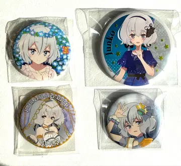 좀비랜드 사가 프랜슈슈 4호 콘노 준코 캔뱃지 4개 세트