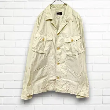 폴스미스 셔츠 자켓 캐주얼 베이지 L 나일론 무지