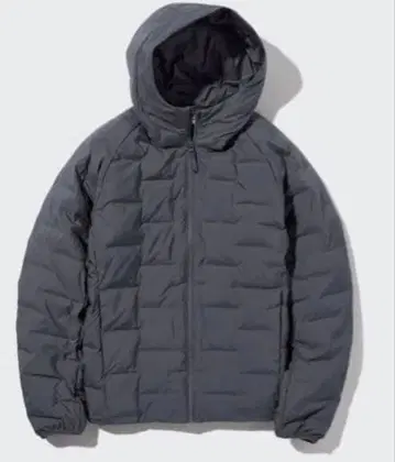 UNIQLO 유니클로 퍼프 테크 후드티 S 사이즈 블랙