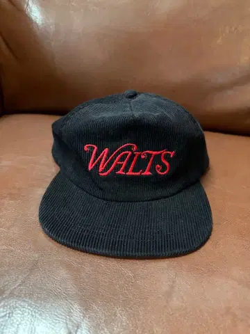 [정품] Walt's Bar 코듀로이 캡 블랙