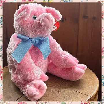 [ 구하기 어려움 ] ty 비니 베이비즈 돼지 봉제 인형 2006년 제조