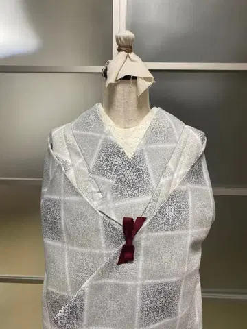 워셔블 기모노 M 사이즈 단의 코몬