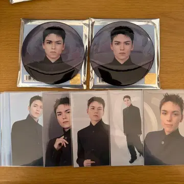 SEVENTEEN NEW_ 캔뱃지 버논 트레이딩 카드