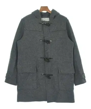 MAISON KITSUNE 더플 코트 남성용