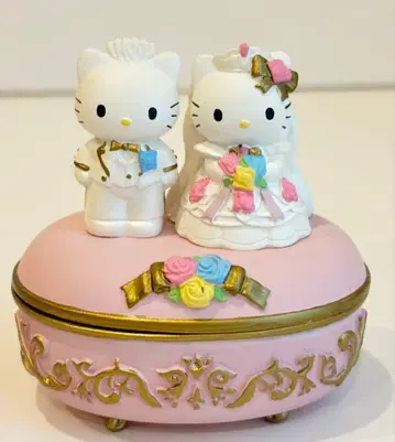 헬로키티 다니엘 웨딩 소품함 헤이세이 레트로