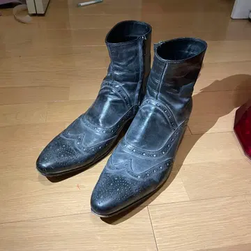 gianni barbato 블랙 부츠 40