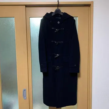 투모로우랜드 맥피 울 더플 코트 네이비 36