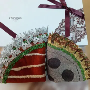 친자와 레이스 손수건 한정품 가루 음식 오코노미야키+타코야키