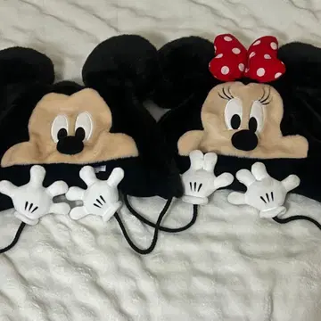 미키 미니 팬 캡 세트