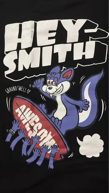 HEY-SMITH 티셔츠