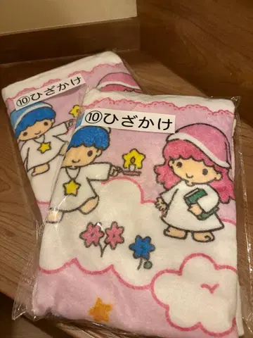 [키키라라] 1번 복권 무릎 담요 멜라닌 플레이트 4개 세트