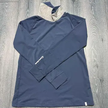 TaylorMade 여성용 L 네이비 하이넥 셔츠