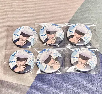 고죠 사토루 캔뱃지 훼미리마트 한정판 훼미리마트 주술회전