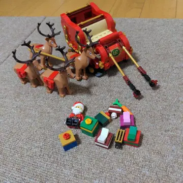 레고 블록 산타 썰매