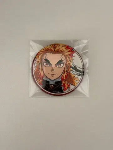 귀멸의 칼날 기둥전 매트 캔뱃지 렌고쿠 쿄쥬로