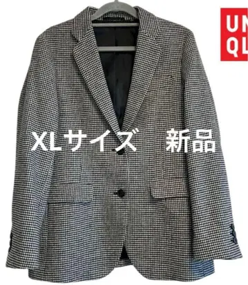 UNIQLO 트위드 매니시 자켓 XL 새상품 택 포함