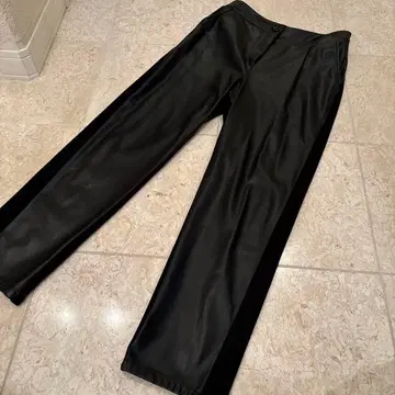 PINORE 인조 가죽 가죽 팬츠 사이즈 38