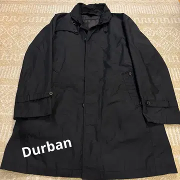 D'URBAN 블랙 트렌치코트