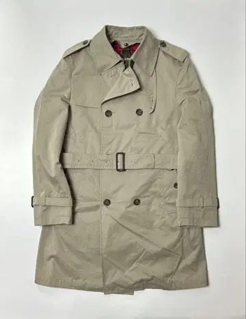 Paul Stuart 베이지 트렌치코트 벨트 이너 포함 L 사이즈