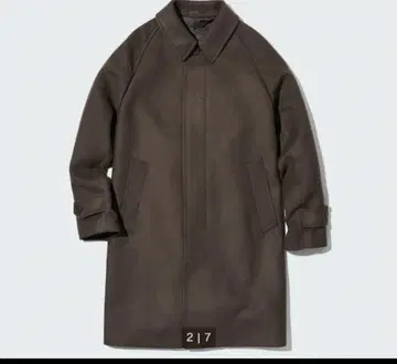 유니클로 싱글 브레스티드 코트