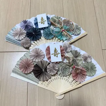 부채 프로 전경 촬영 일본 정통의상 소품