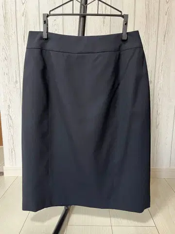 네이비 스커트 정장 스커트
