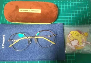 OWNDAYS 폼폼푸딩 콜라보 안경 세트