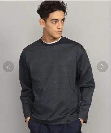 BY 글렌체크 분또 와이드 형태 티셔츠