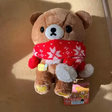 리락쿠마 모으는 봉제 인형 차이로이코구마 크리스마스