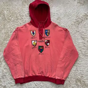 VINTAGE CASTELBAJAC SPORT HOODIE 핑크 자수