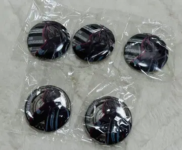 도원암귀 포트레이트 캔뱃지 코우고자키 진 5종 세트