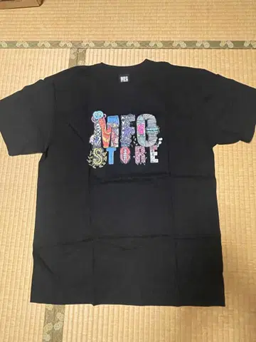 MFC STORE 컬러풀 T셔츠 블랙