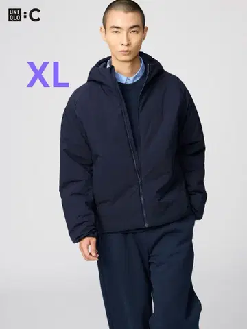 유니클로C 퍼프테크 후드티 미사용 새상품