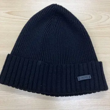BOSS 니트 모자 네이비 원사이즈