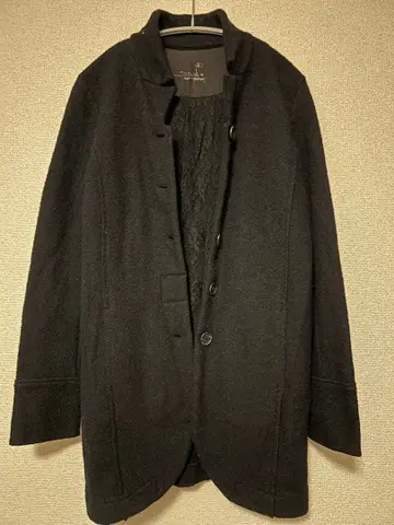 멜베유 아슈 블랙 코트 자켓