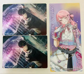 프로세카 아키야마 미즈키 노블 아트 컬렉션 클리어 책갈피