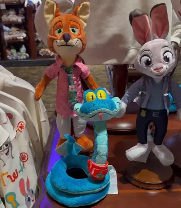 상하이 디즈니랜드 주토피아 2 신상 굿즈 신상품 봉제 인형