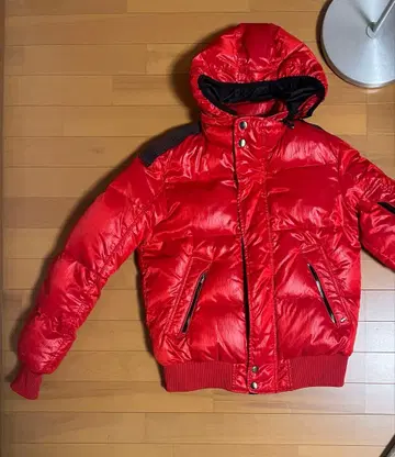 GAS 후드 부착 다운 자켓 L 사이즈