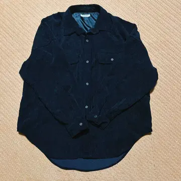 프릭스스토어 코듀로이 셔츠 블랙