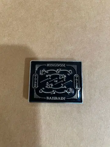 오사카 엑스포 바레인 핀 배지