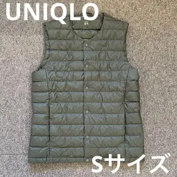 유니클로 울트라 라이트 다운 베스트 올리브 S 사이즈