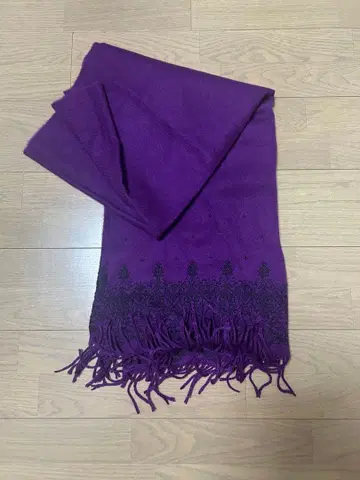 ANNA SUI (안나수이) 머플러 스톨 퍼플