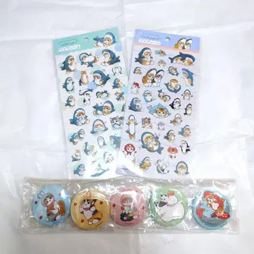 [mofusand] 샤크냥씰, 래빗냥 캔뱃지