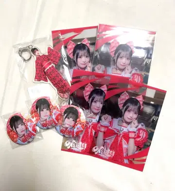 iLiFE! 코코로하나 리리 캔뱃지, 클리어 카드, 아크릴 키링