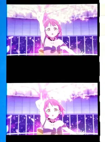 러브 라이브 니지가사키 영화 입장객 혜택 필름 조각 텐노지 리나