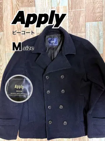 Apply 피코트 M 사이즈 네이비