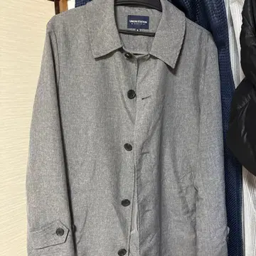 UNDER EDITION 그레이 셔츠 자켓