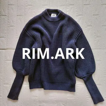 [ 리마크 ] [ RIM.ARK ] 큼직한 두께감 니트 니트 스웨터