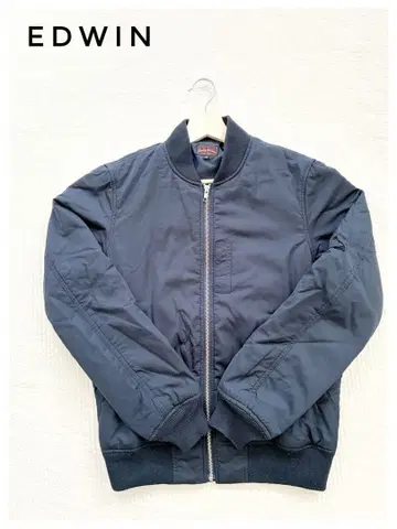 EDWIN FIELDMAN MA-1 패딩 자켓 M 네이비