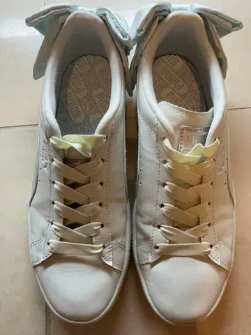 푸마 바스켓 보우 리본 신발